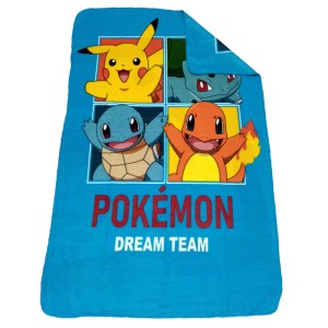 Pokemon polar blanket cushion set 1